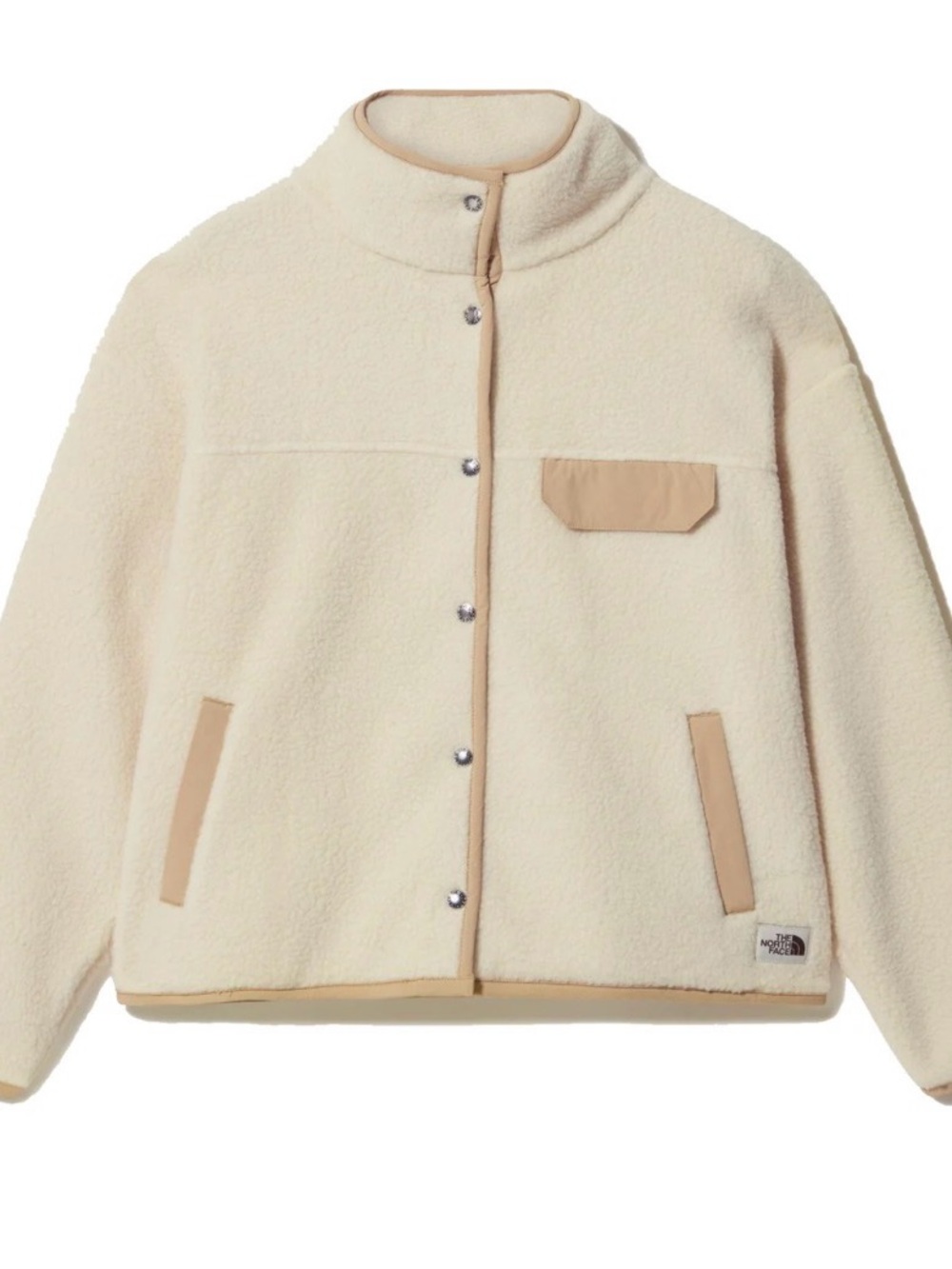 The North Face Women's Cream Sherpa Cragmont Jacket (sz M)